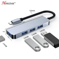 4 in 1 usb c hub dock type c to usb 3 0 2 0 4 ports splitter adapter for macbook pro huawei matebook laptop pc accessories