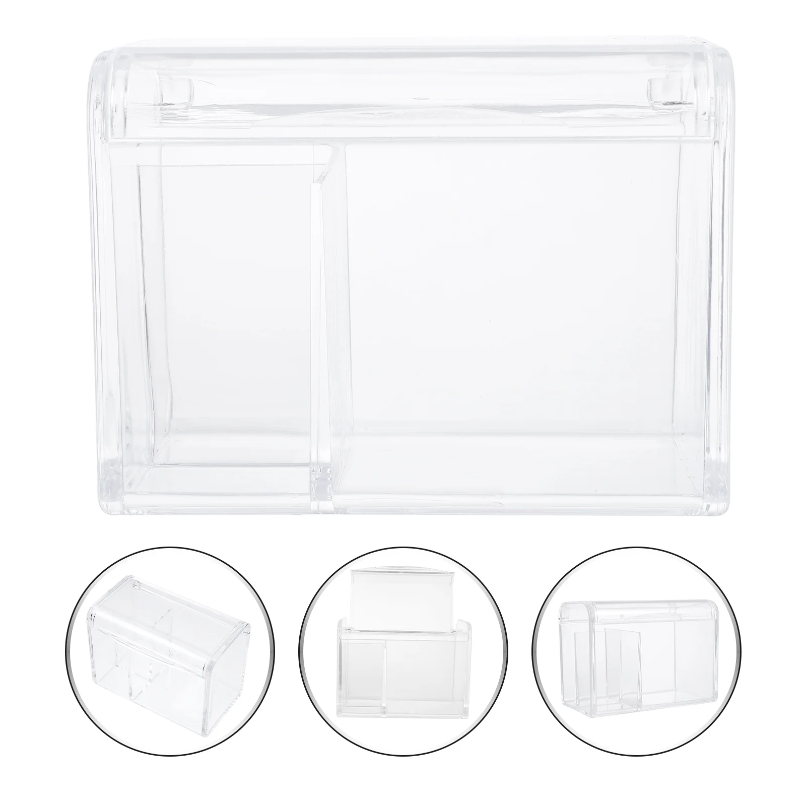 

Home Desktop Cotton Pads Box Simple Cotton Swabs Container Small Storage Box