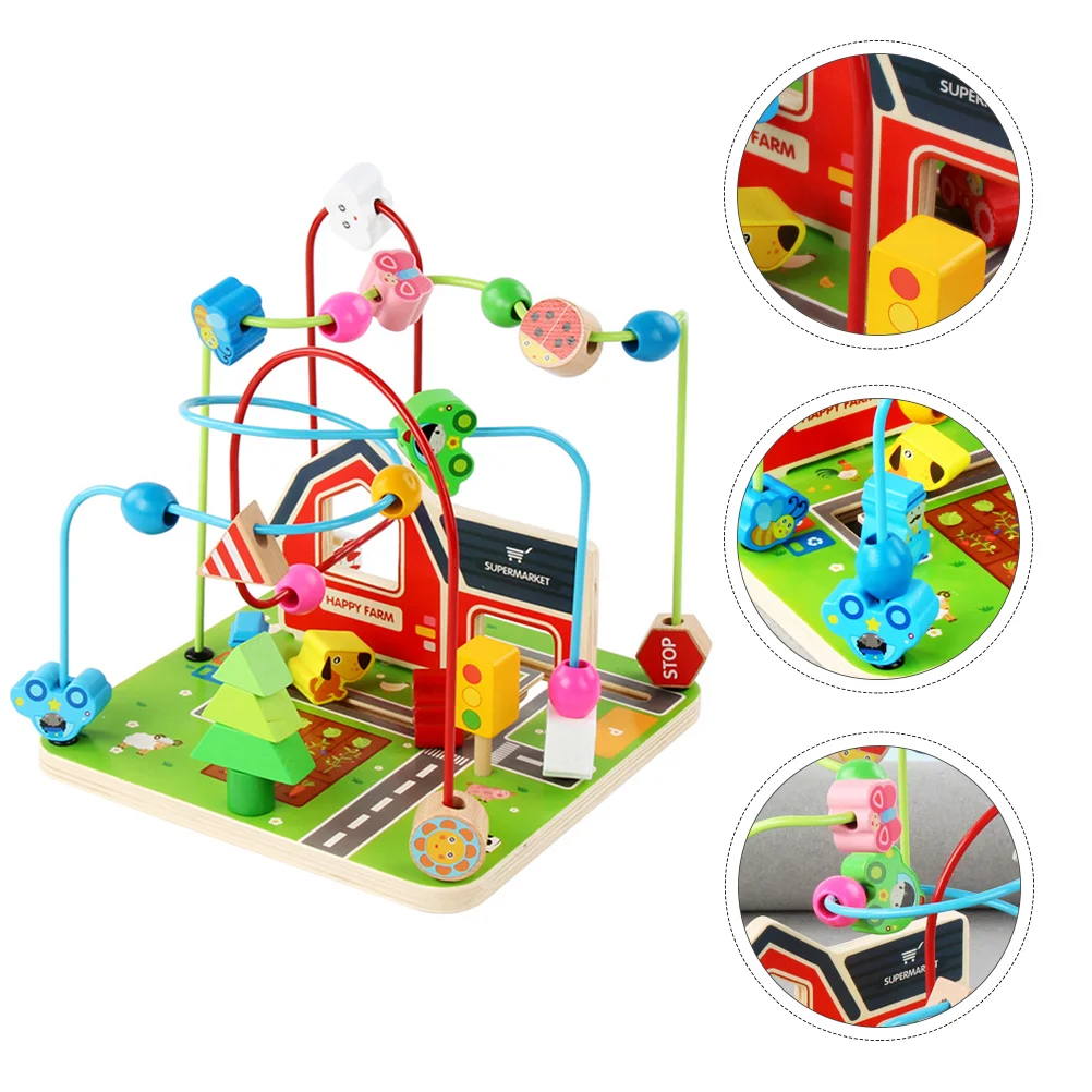 

Toys Maze Toy Beads Bead Roller Game Educational Abacus Circle Sliding Coaster Montessori Brain Teasers Stemtoddlers Sensory