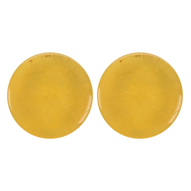 

2X 25G Erhu Rosin Violin Rosin Transparent Yellow Rosin Handmade Rounded For Violin Viola Cello Bowed String