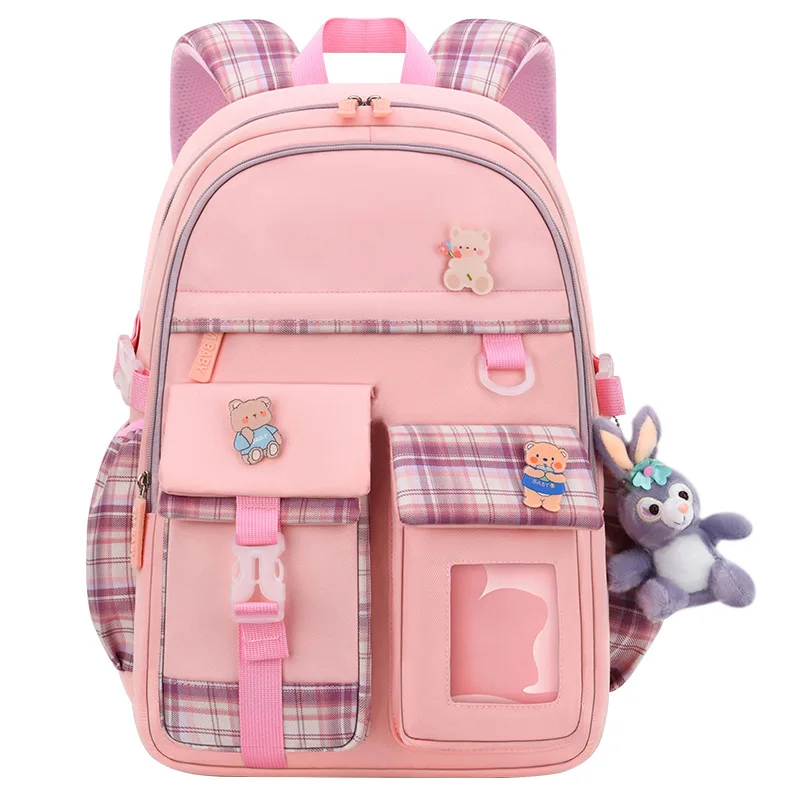 Cartoon Cute Backpack for Kids 1-3-6 Primary School Mochilas Class Bags Girls High School Students Backpacks Kawaii New