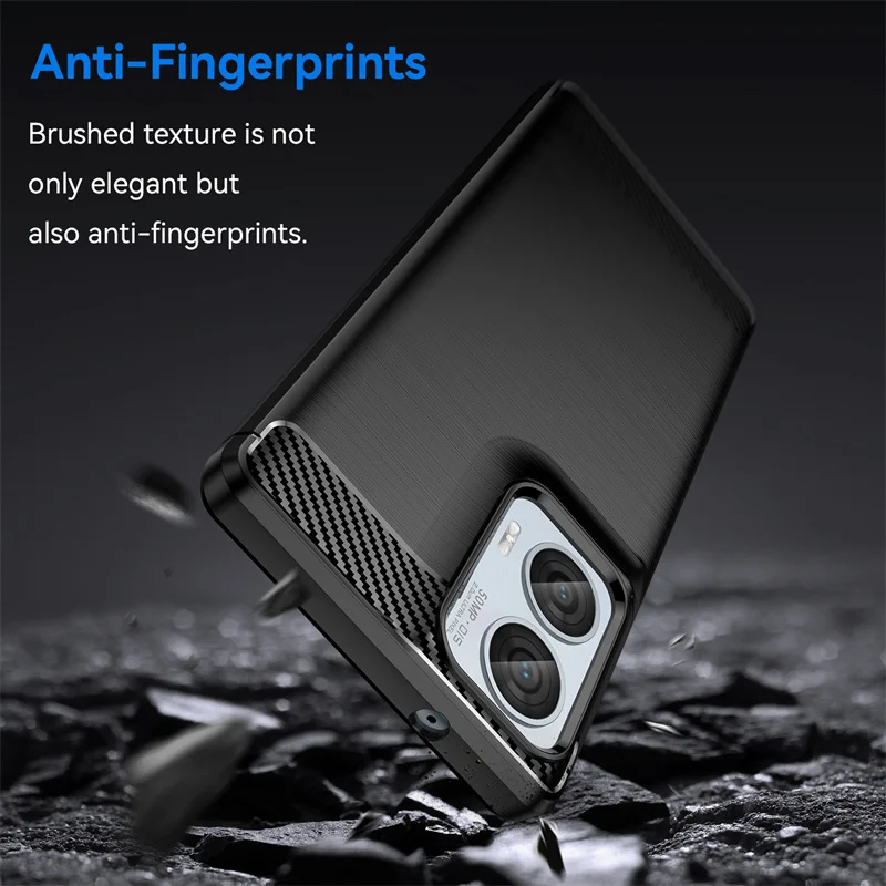 Чехол для Moto G85 Motorola Capas новый бампер телефона из углеродного волокна