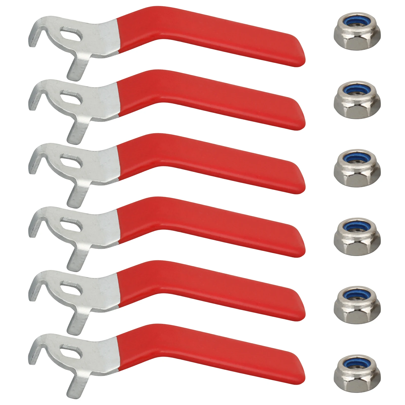 

6 шт., сменная гайка для шарового крана