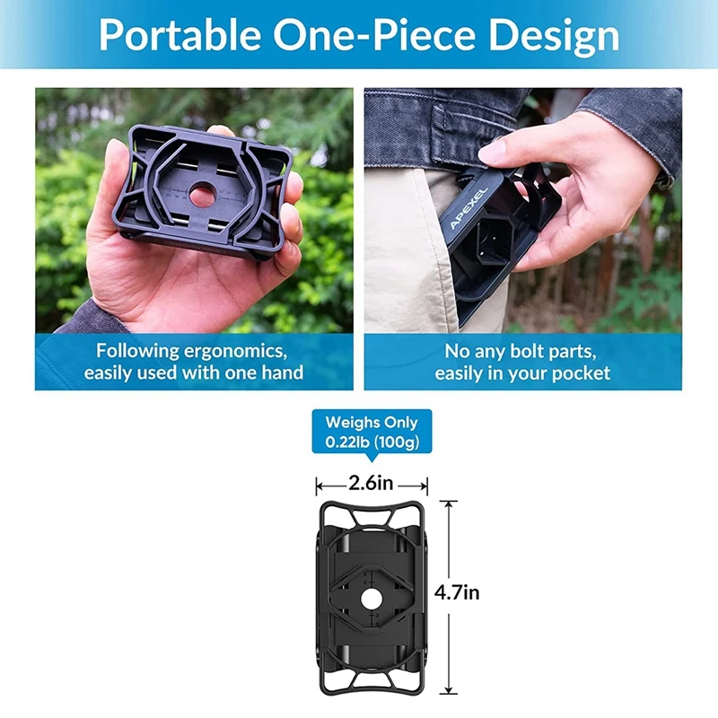 Пластиковый телескоп APEXEL адаптер для телефона Универсальный смартфона