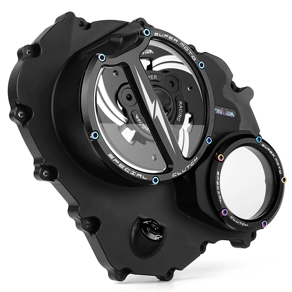 

2019-2021 крышка двигателя мотоцикла, прозрачная крышка сцепления для Honda CBR CB 650R CBR650R CB650R