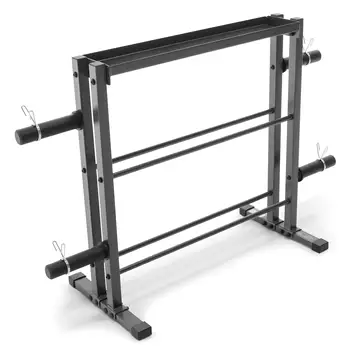 Combo Weights Storage Rack For Dumbbells, Kettlebells, And Weight Plates (US Stock)
