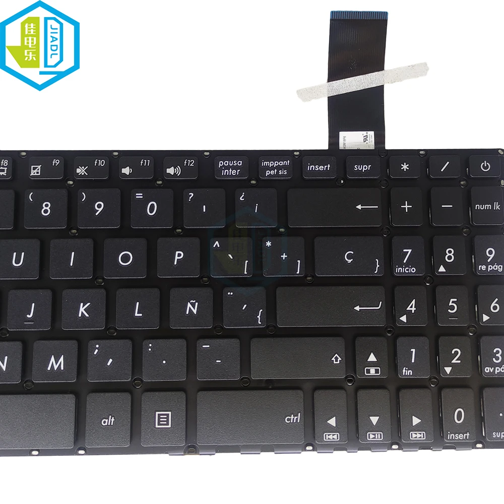 Испанская клавиатура SP/LA для ноутбука ASUS Vivobook X570 YX570 FX570 K570UD X570U X570ZD X570DD YX570ZD
