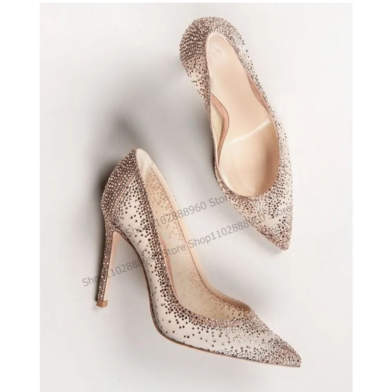 Туфли-лодочки женские на высоком каблуке однотонные Лоскутные туфли с