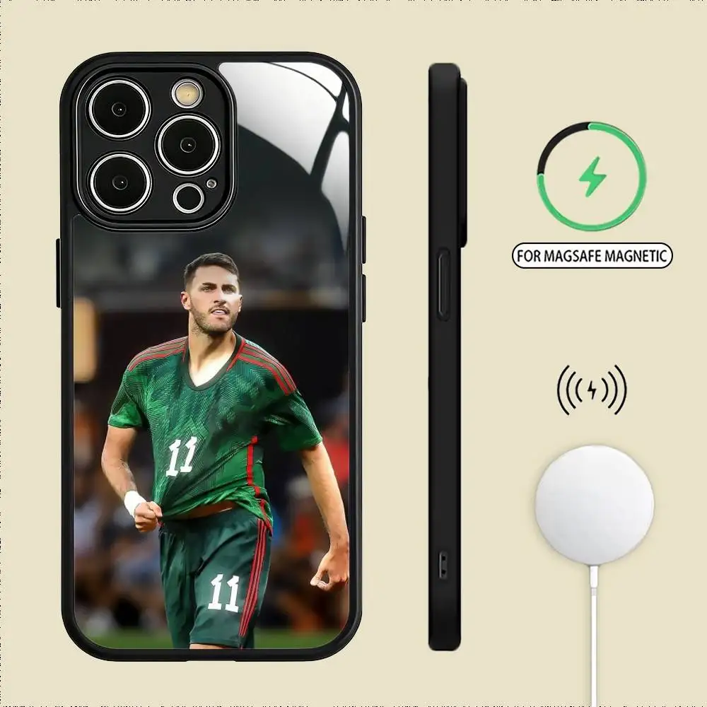 Чехол для телефона Mexico Santi-Santiago Gimenez для iPhone 17, 16, 15, 14, 13, 12, 11 Plus, Pro Max, магнитный, для беспроводной зарядки Magsafe (art.: 3920da18d98ff) - 3920da18d98ff