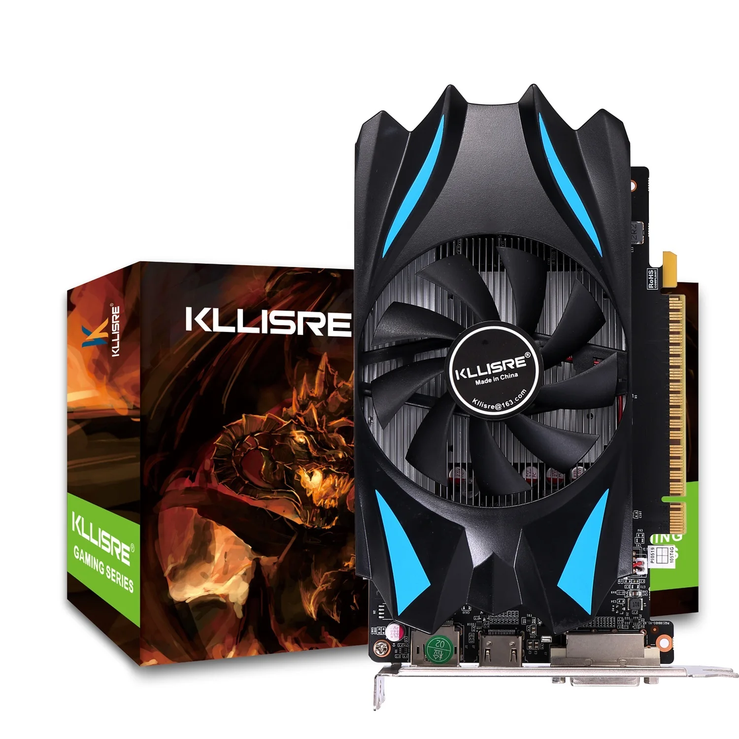 

For Kllisre GTX 1050 4GB New Graphic Card 128Bit GDDR5 Video Cards GPU Not GTX 1050Ti 4G