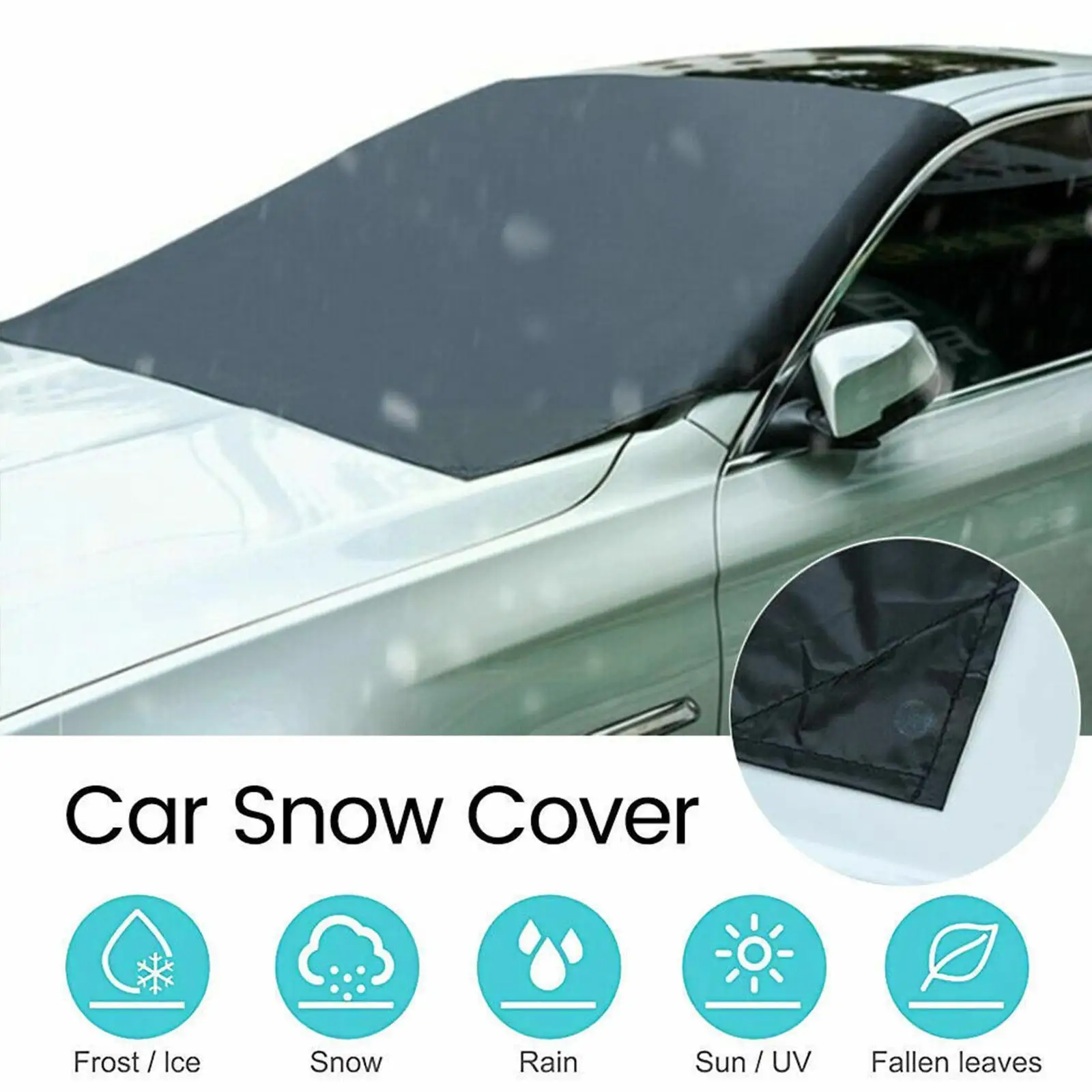 

Four Seasons Automobile Magnetic Shade Cover Car Shade Cover Waterproof Cover Protector Windshield Windscreen Car Fr Z4b8