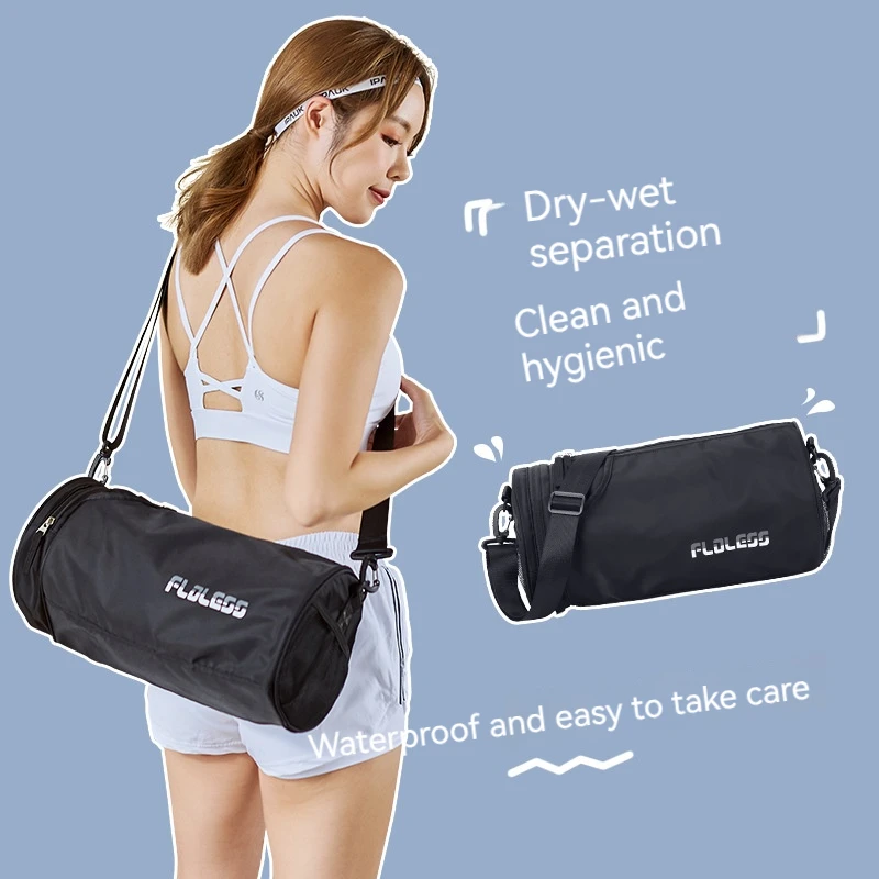 

HKDA Wet and dry separation fitness bag for men and women can be used for basketball swimsuit training with large capacity