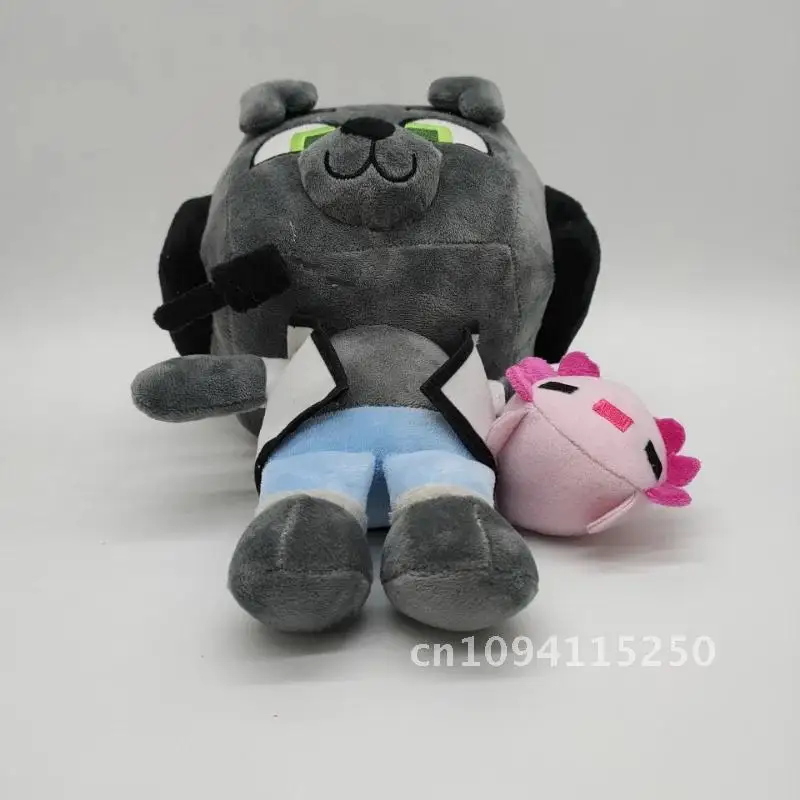 Игрушка Bobicraft gitd волк плюшевая 25 см мягкая игрушка милый персонаж детский подарок