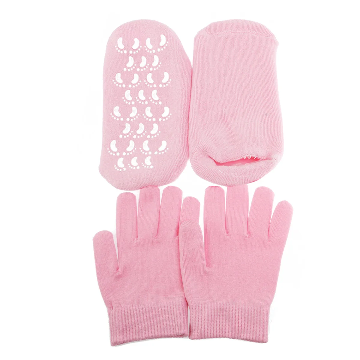 Гелевые носки Розовые спа для сухих ног Увлажняющие перчатки Ripstop Repair