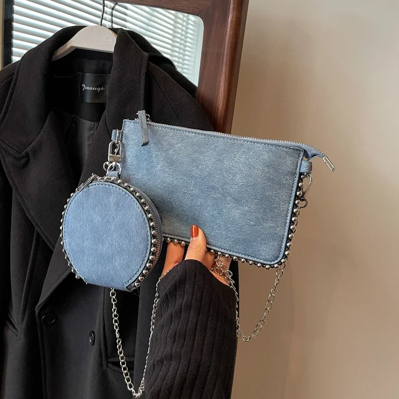 

Free shipping fashionable women's bag, casual and versatile style shoulder bag, high-quality large capacity crossbody bag