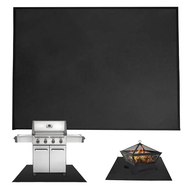 

Oil-Proof Grill Mat Reusable Non-stick BBQ Accessories Outdoor Baking Pad Good Protection Cooking Barbecue Oven Tools