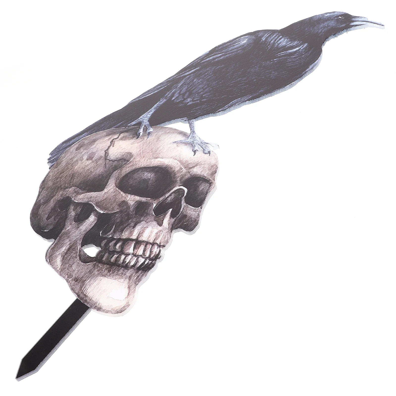 

Halloween Yard Sign Crow Sign Stake Decoration Halloween Themed Yard Sign Halloween Decor