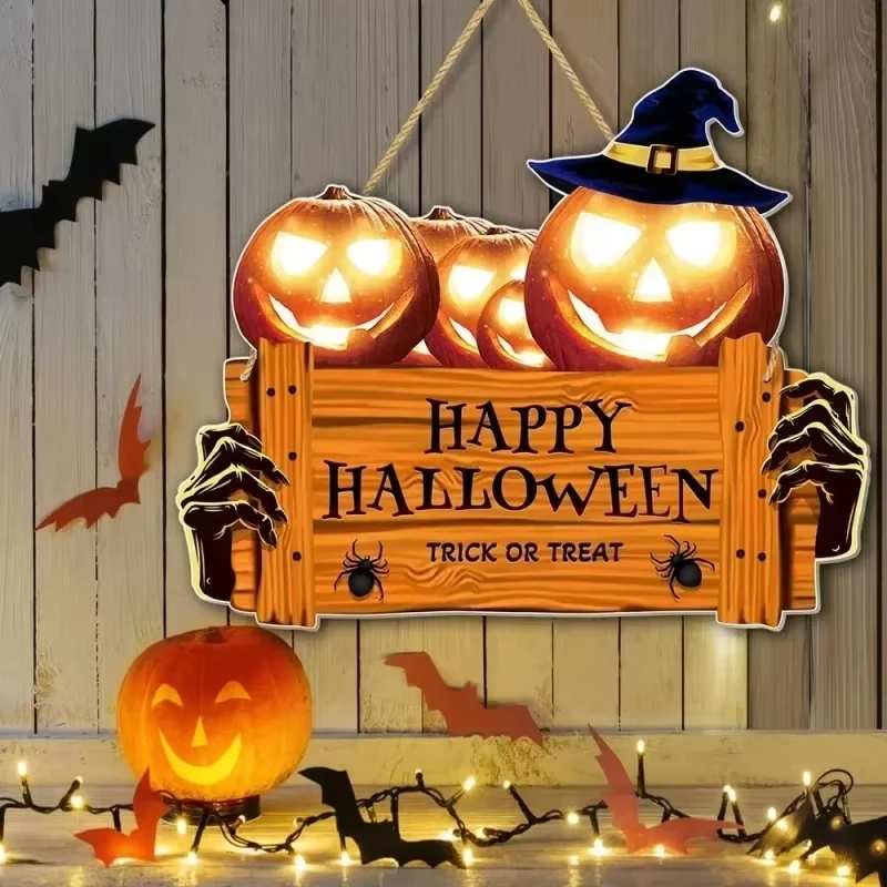 Фото Подвеска для ношения в деревянном корпусе с призраком, подвеска для ixd'Halloween №2