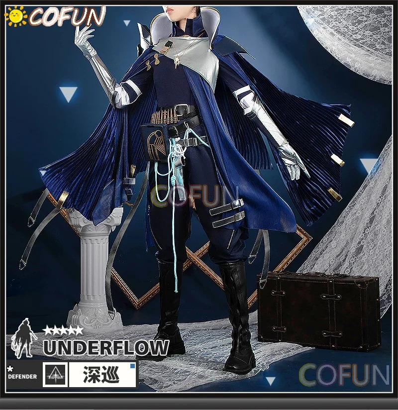 COFUN [по индивидуальному заказу] Arknights Underflow косплей костюм Хэллоуин игровой