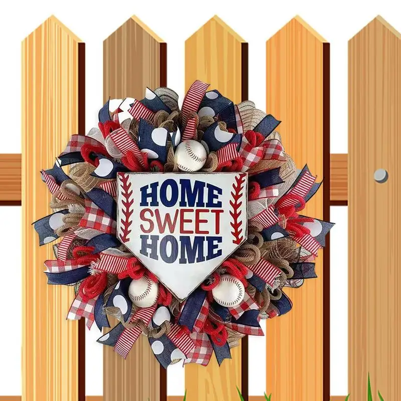 

Патриотический венок, искусственные американские флаги, венки, патриотические украшения, памятный день 4 июля, День флага ветеранов, венок