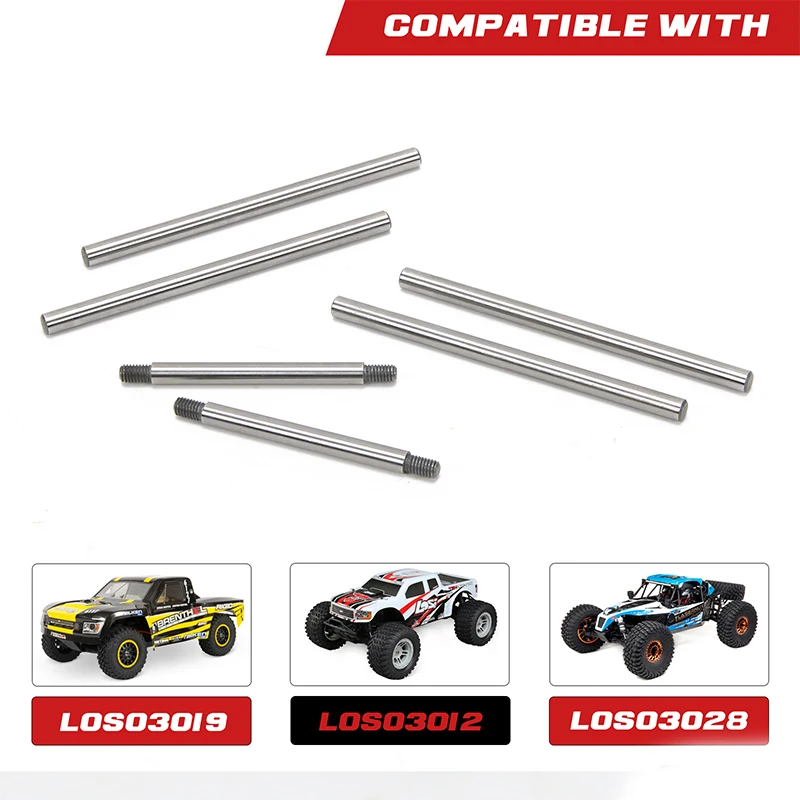 DWNRC, никелевый булавка для булавки + шок, фотоэлемент для LSA 1/10 Lasernut U4, прочность пустыни, внедорожники, запчасти для модернизации