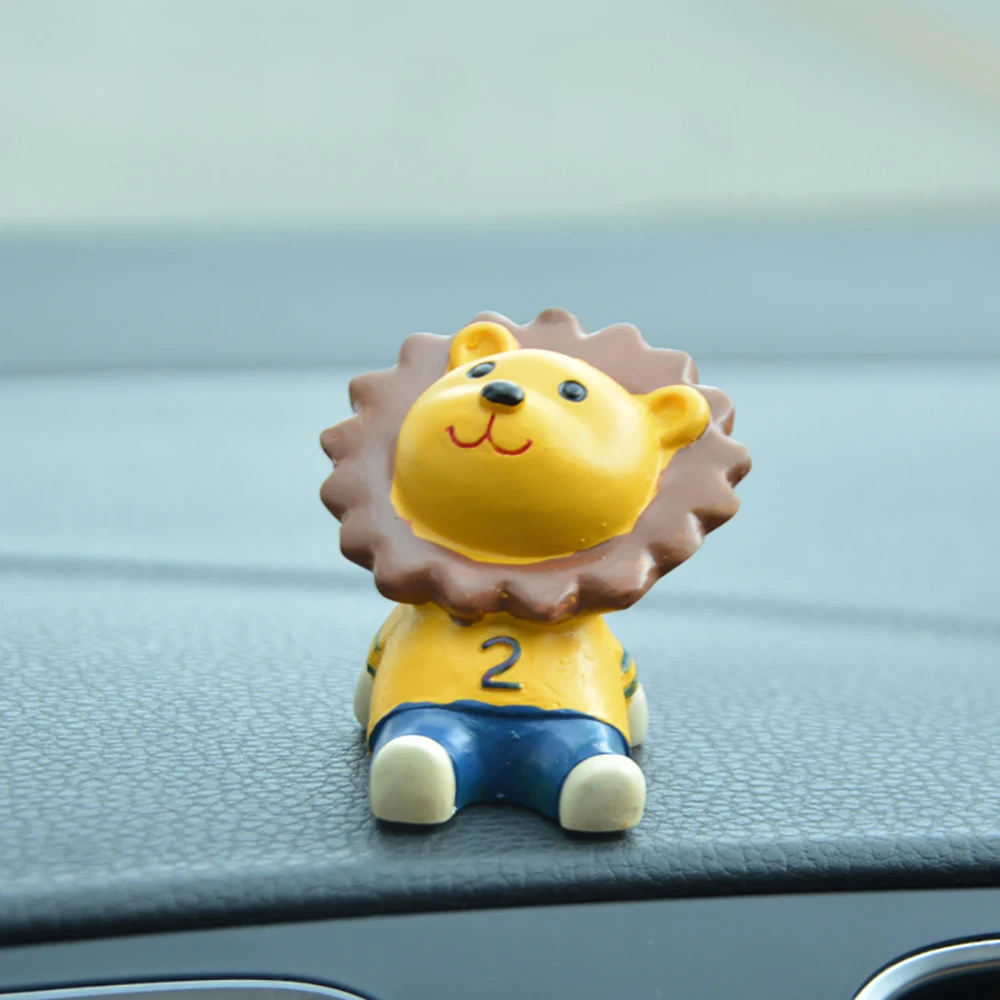 

Автомобильный орнамент, милые полимерные куклы в виде животных, аксессуары для интерьера автомобиля