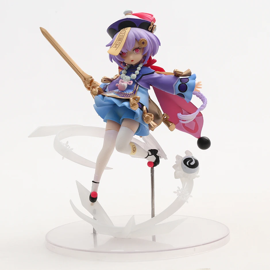 

Аниме Genshin Impact Project Qiqi фигурка девушки зомби модель кавайная коллекционная кукла подарок