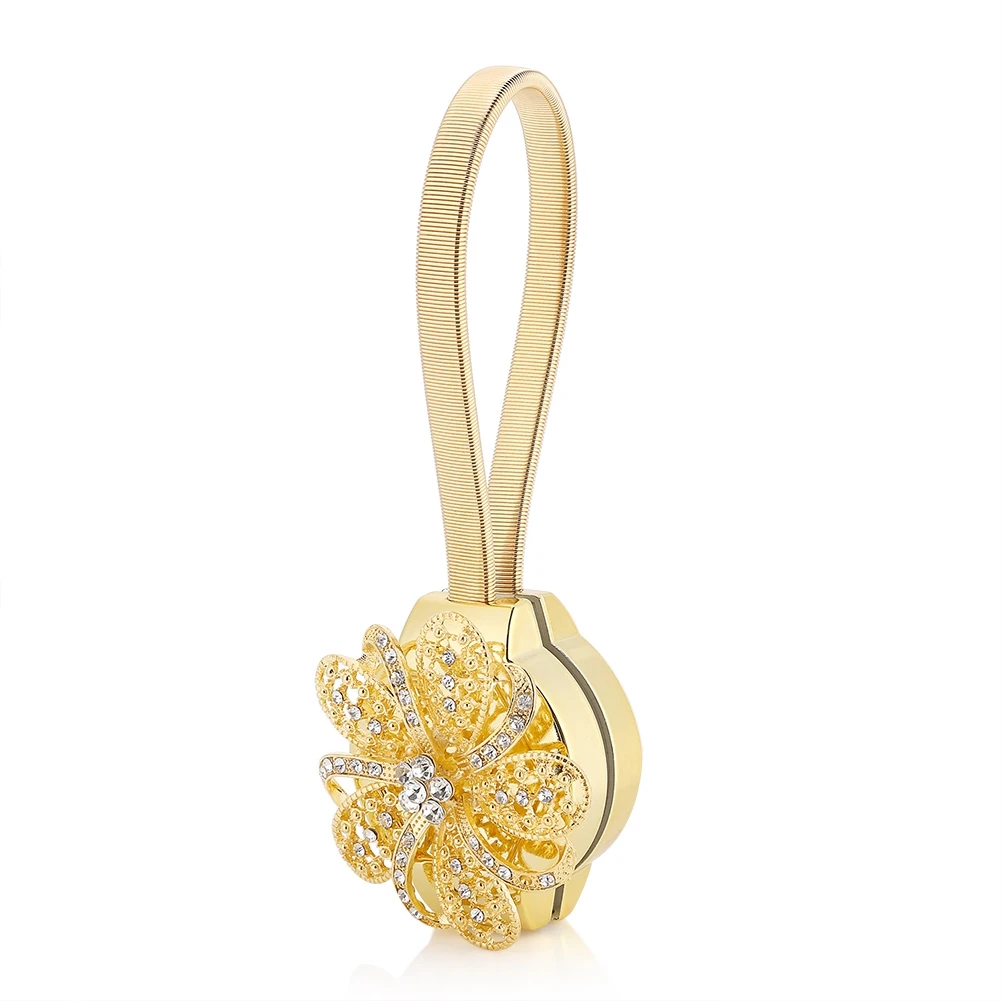 Выдвижной магнитный цветок занавес клип пряжка держатель ремня аксессуары для