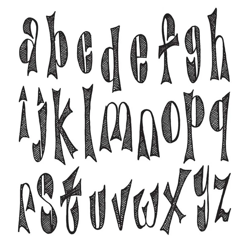 7x8.5inch Alphabet Clear Stamps Transparent Clear Silicone Stamp for DIY Scrapbooking Card Making new 2021