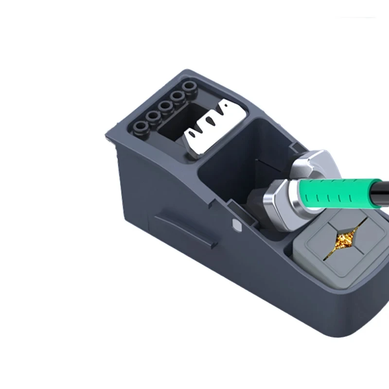 Фото RR AiXun T3A T3B Интеллектуальная паяльная станция, держатель ручки для ручки T245, сварочный утюг, паяльная ручка, размещение сна в реальном времени №2