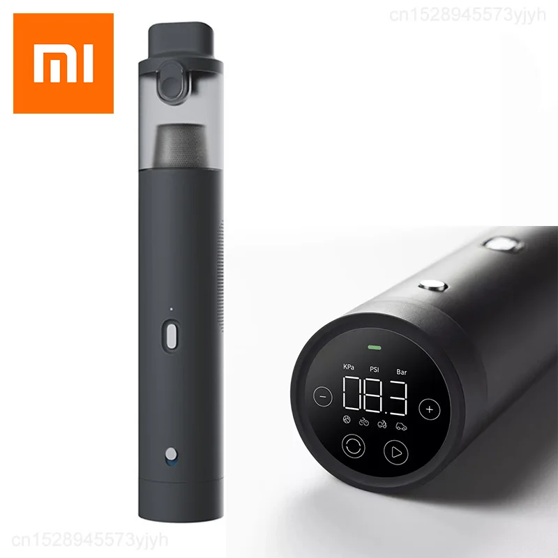 

Xiaomi MI Wireless Handheld Vacuum Cleaner Lydsto 10000PA 150PSI Car Air Pump Tyre Inflatable Pump Dust Collector For Car Home