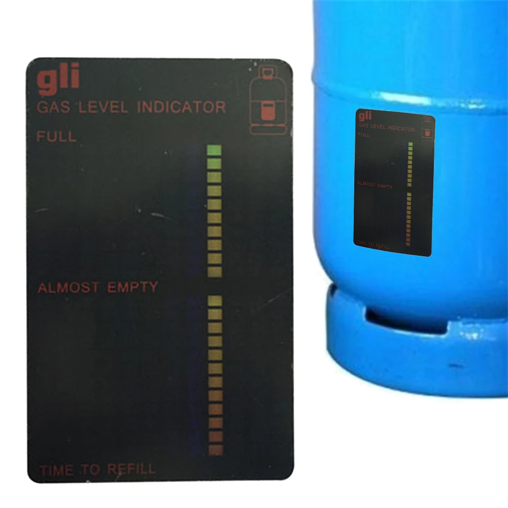 

Gas Level Indicator Propane Butanes LPG Fuel Gas Tanks Level Indicator Magnetic Gauge Caravan Bottle Temperature Measuring Stick