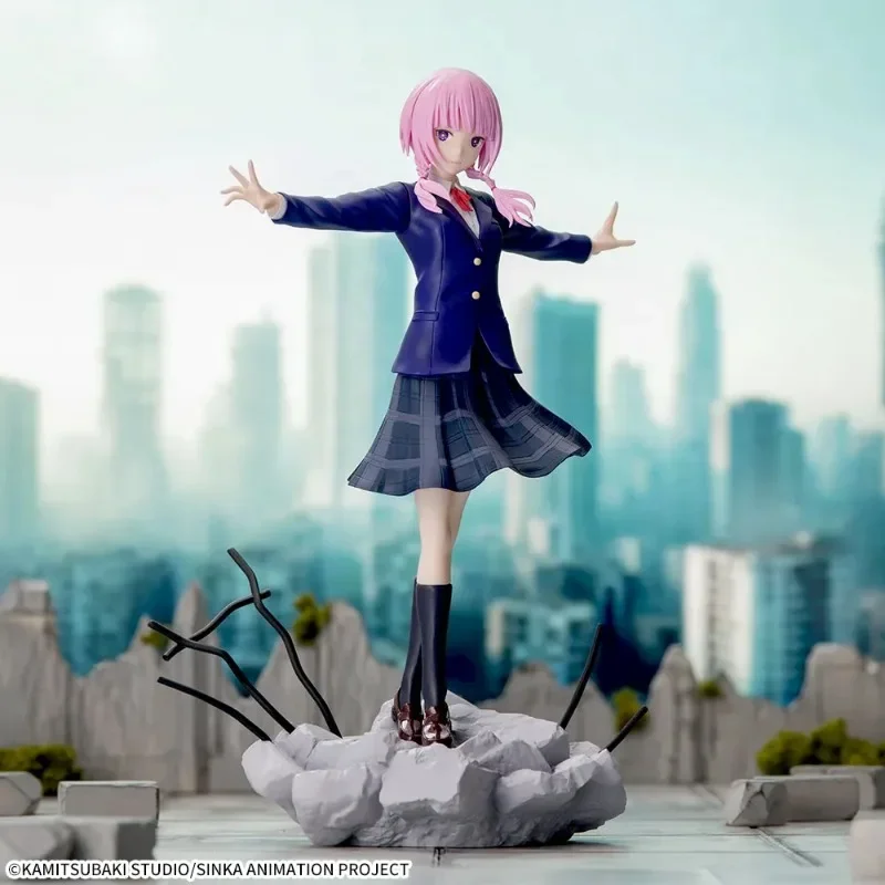 Фото В наличии: Оригинальная коллекционная фигурка SEGA KAMITSUBAKI CITY UNDER CONSTRUCTION Yorukawa Sekai из ПВХ, модель аниме-персонажа, игрушка, подарок №4