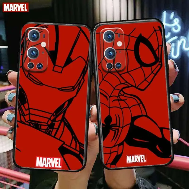 

red iron man spider man For OnePlus Nord N100 N10 5G 9 8 Pro 7 7Pro Case Phone Cover For OnePlus 7 Pro 1+7T 6T 5T 3T Case