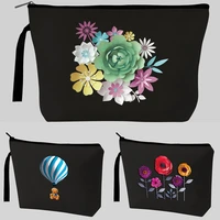2022 travel cosmetic bag woman makeup 3d print bags tote purse pouch outdoor toiletries strap ocanvas zipper organizer handbag
