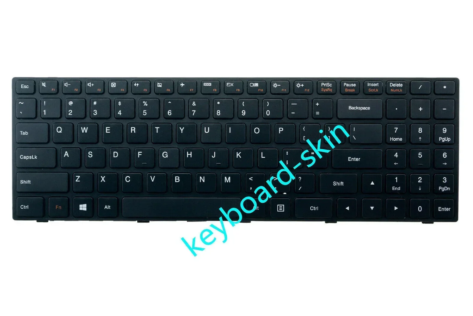 Фото Новая американская клавиатура для Lenovo tianyi 100-15,100-15ISK-ITH,100-15-IFI,100-15IBY,100-15,5N20J30779, версия с коротким проводом/кабелем для ноутбука №3