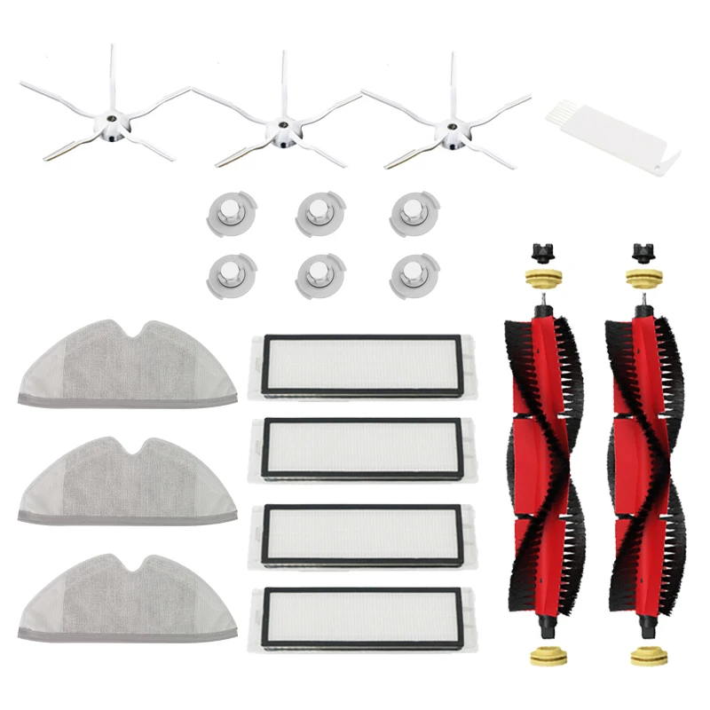 

HEPA filter mop cloths rags brush for Xiaomi Roborock S5 MAX S6 S6 Pure S6 maxv S4 S5 S50 spare parts