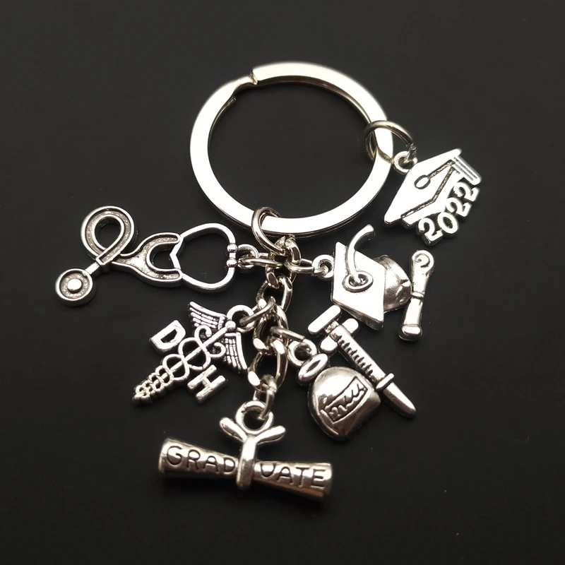 Брелок-шприц для медсестер стетоскоп брелок медицинской школы ювелирные изделия