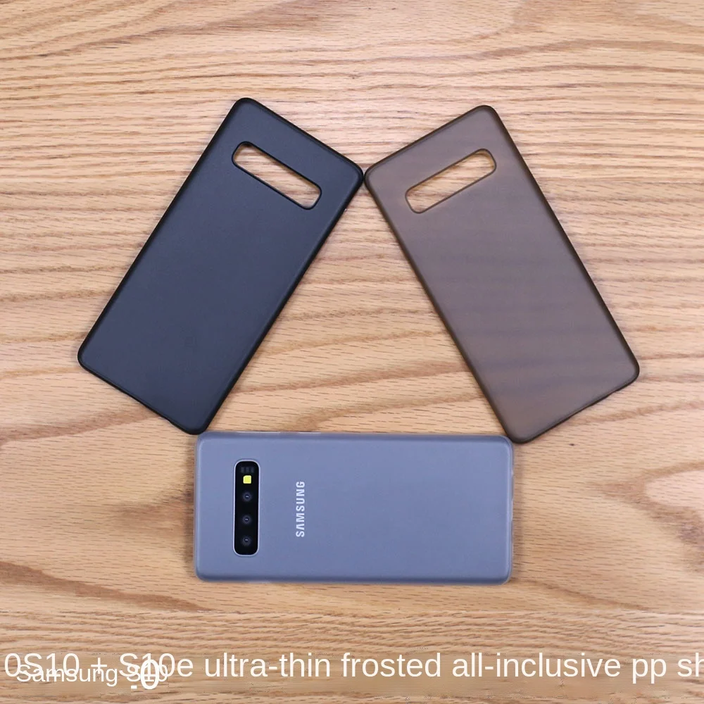 

Luxury Phone Case Shockproof Case 0.4mm Ultra Thin Slim PP Back Cover Case For samsung galaxy S10 5G plus S10e