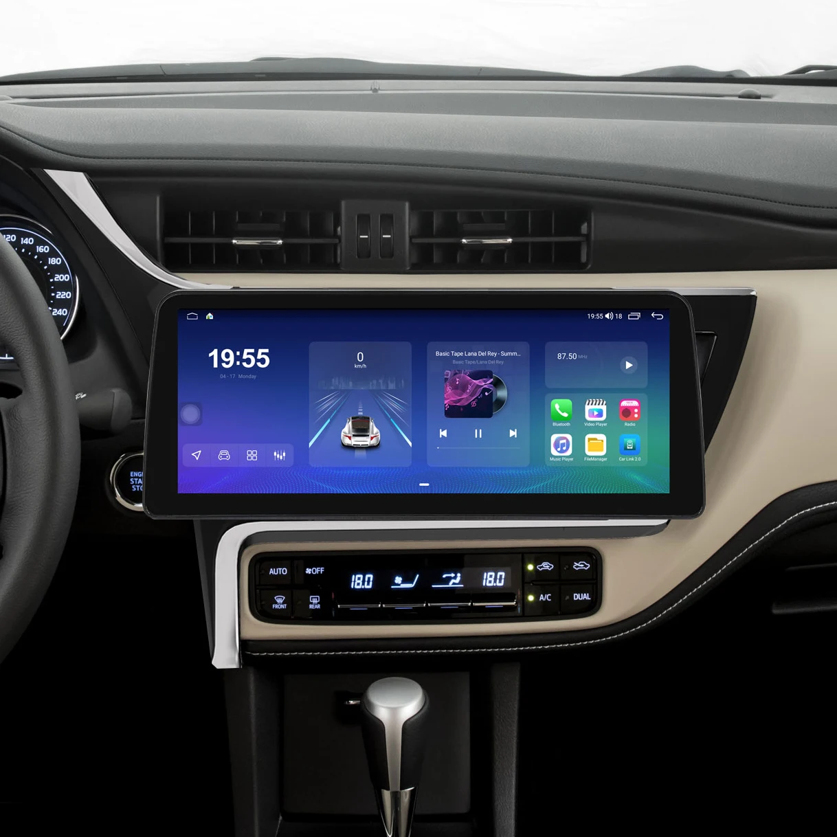 

Автомобильный мультимедийный плеер для Toyota Corolla 11 E170 Auris E180 2017 2018 2019 QLED 2K Android GPS-навигация CarPlay автомобильное стерео 360