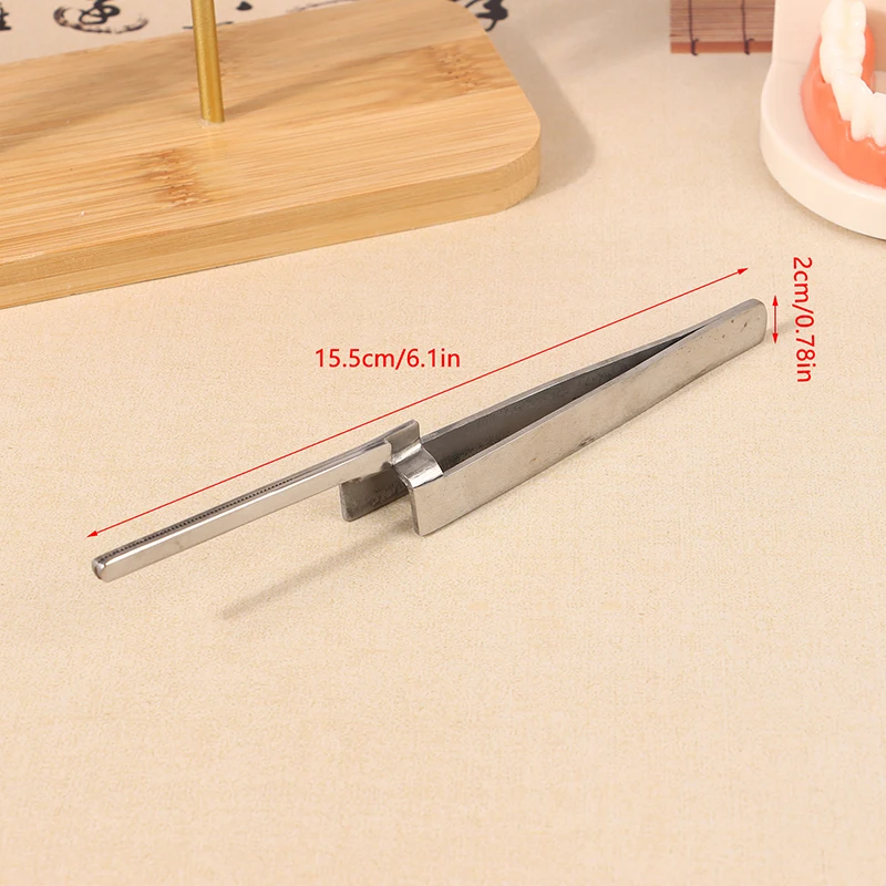 1 шт. зубные щечные трубки из нержавеющей стали окклюзионные бумажные пинцеты