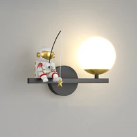 astronaut interior wall lamps bedroom decoration astronaut wall sconce modern wall lights living room lamp home lighting