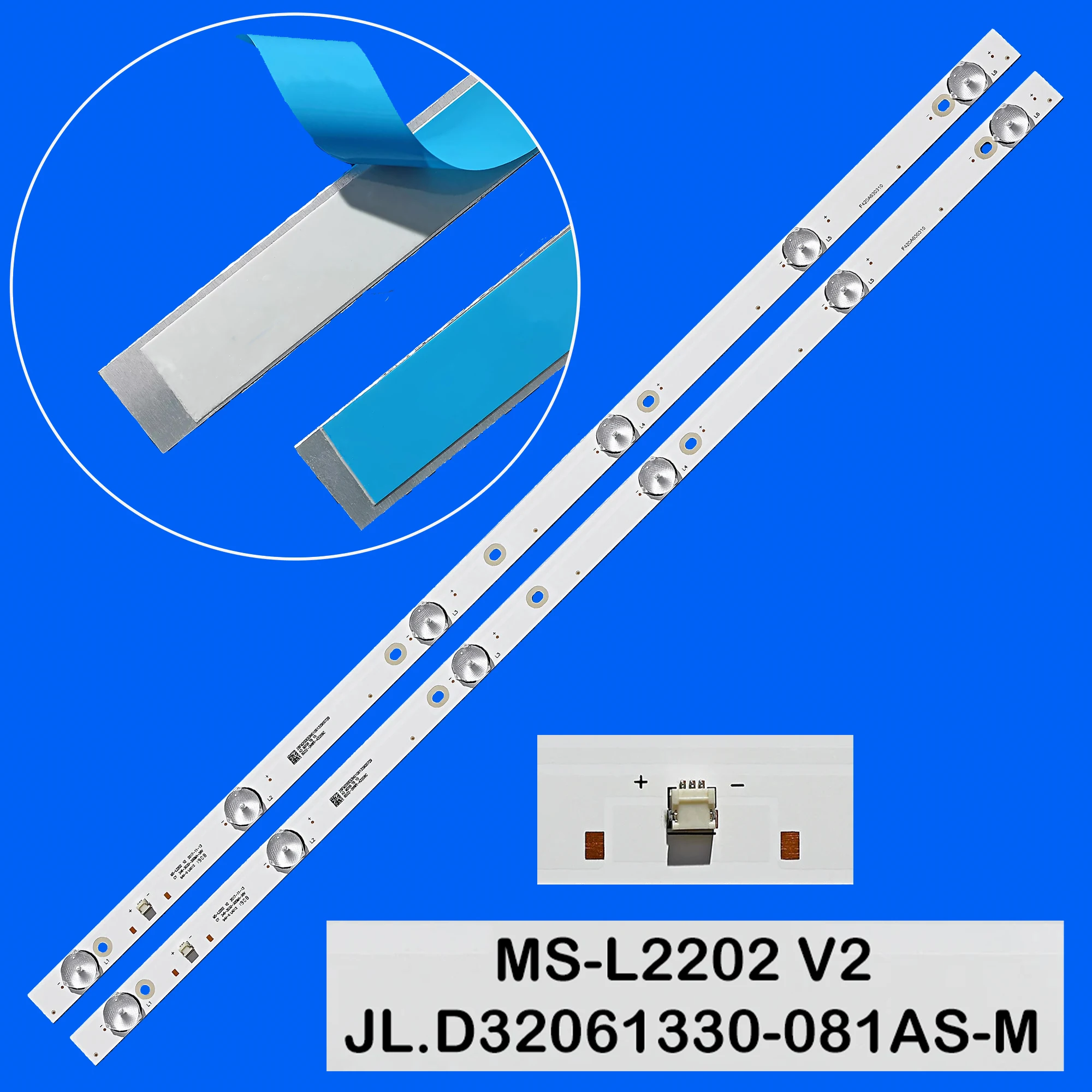 1/5/15 Комплект светодиодных полос подсветки для Polar P32L5001 ERISSON 32LES77T2 HAMBER 32hrp5008 Erisson 32LES60T2 32LES85T2SM L2202 L1074
