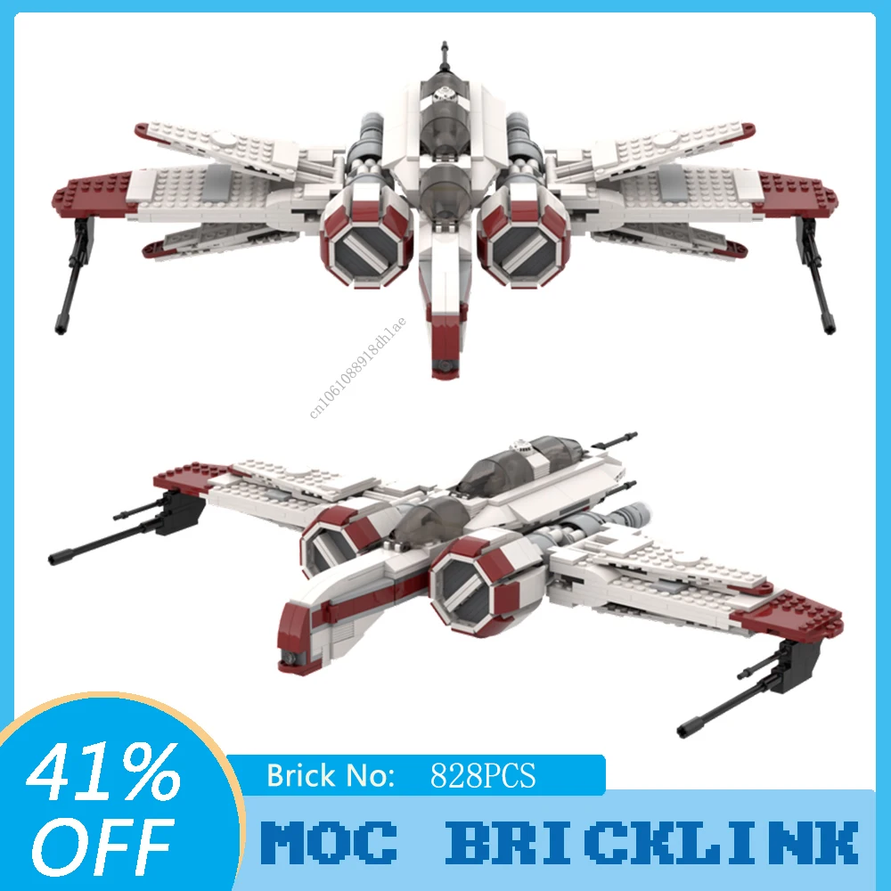 828 шт., Детский конструктор «Звездный истребитель ARC-170»