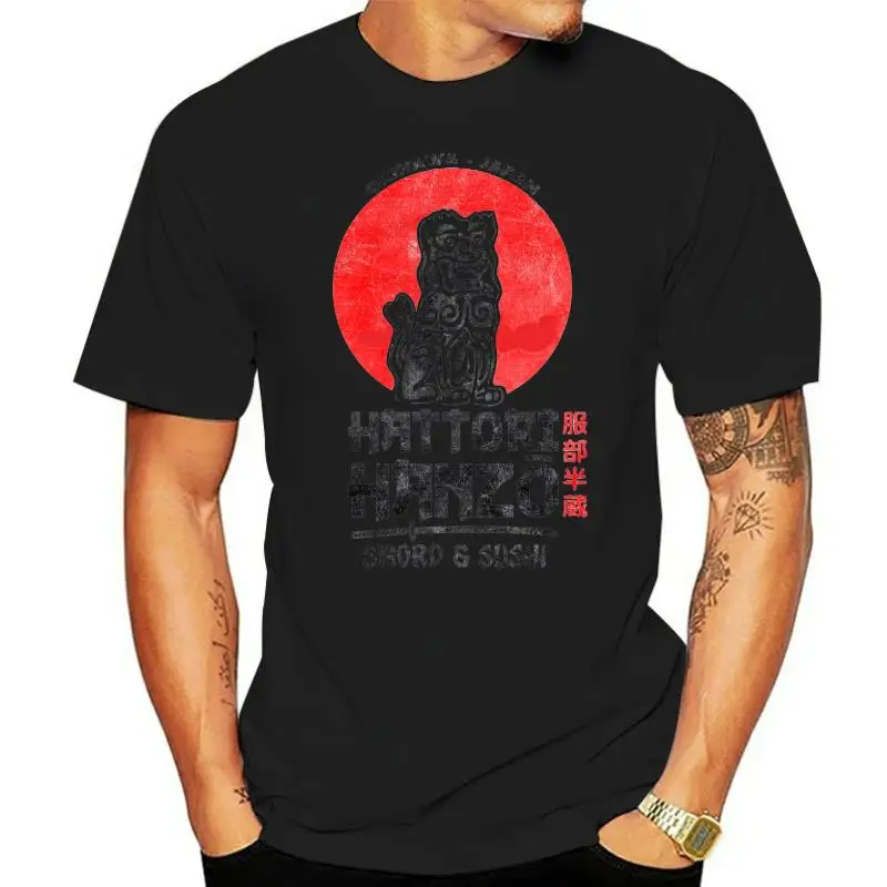 2022 fashion hot sale T-SHIRT HATTORI HANZO SWORD SUSHI KILL BILL TARANTINO UMA THURMAN RETRO VINTAGE T shirt