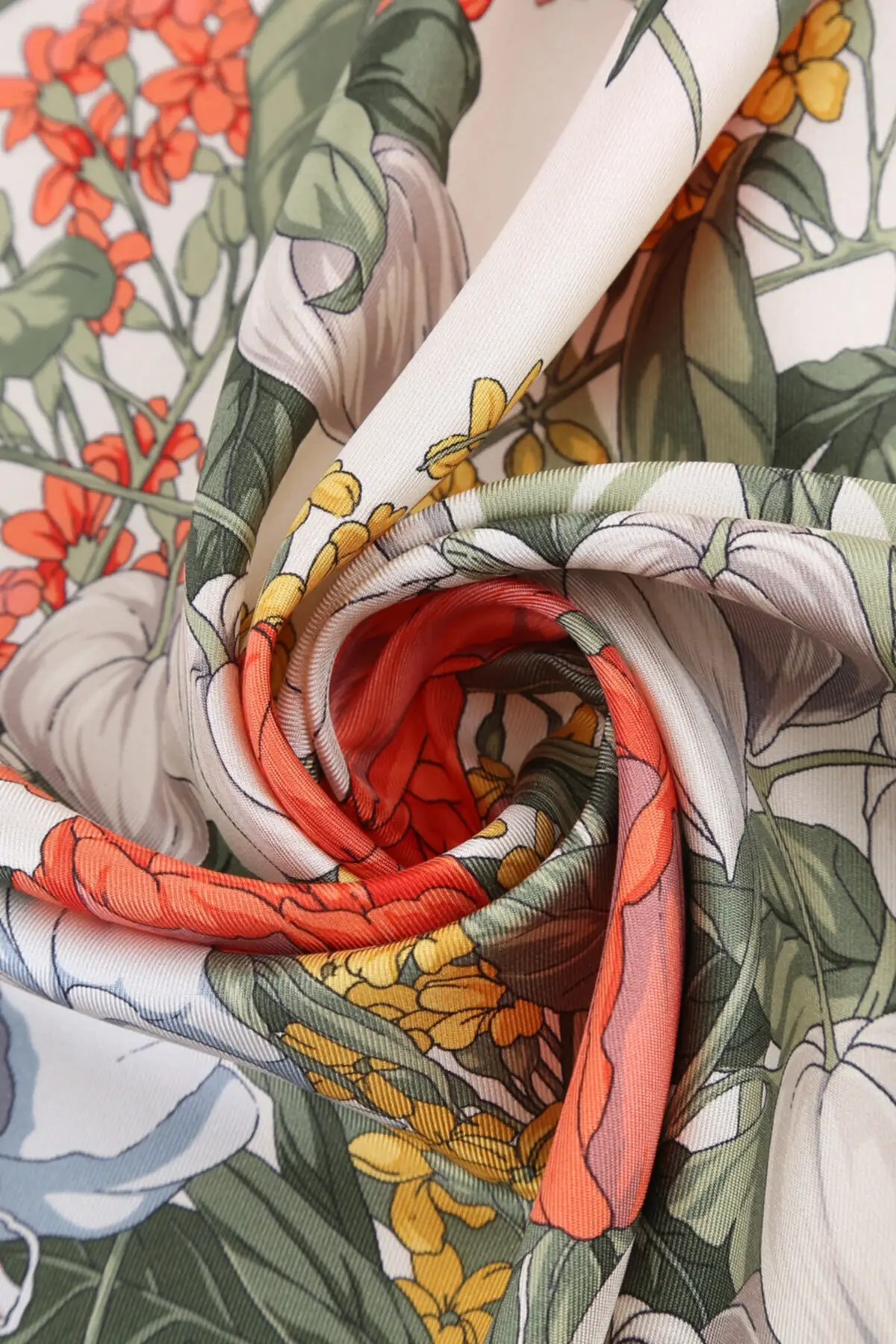 Рисунок 3 - Шелковый саржевый шарф