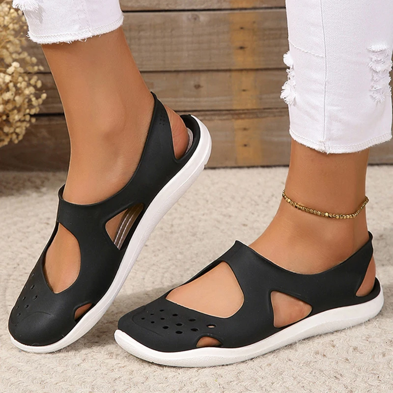 2023 Women's Sandals Lightweight Women Sandals Outdoor Soft Female Casual Shoes Comfortable Anti-slip Flat Shoes Free Shipping