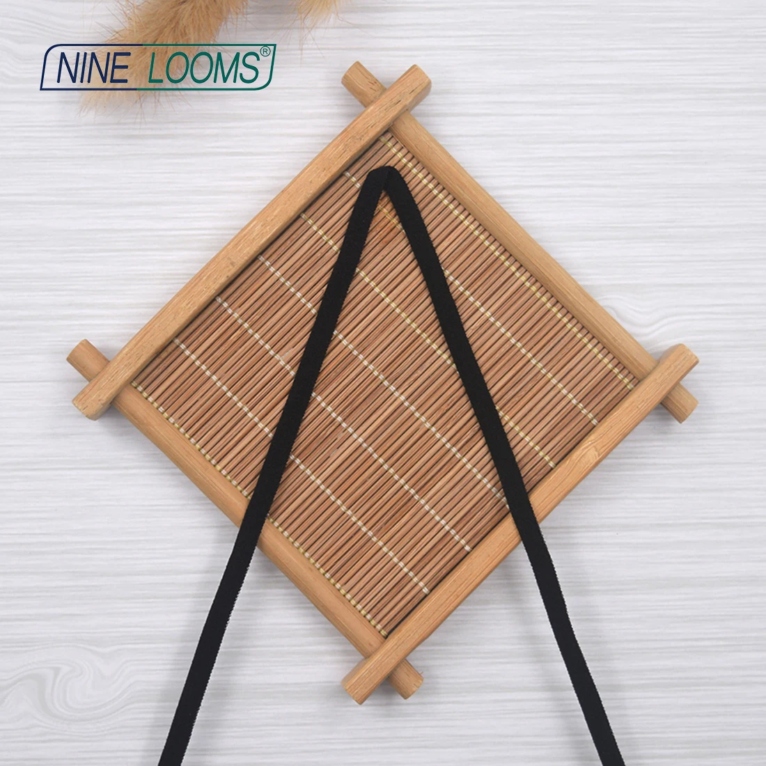

NINE LOOMS 3/16" 5mm Skinny Tubular Nylon Elastics Band Cord Tube Rope Spandex Face Cover Ear Loop Sewing Trim 50 100 Yard