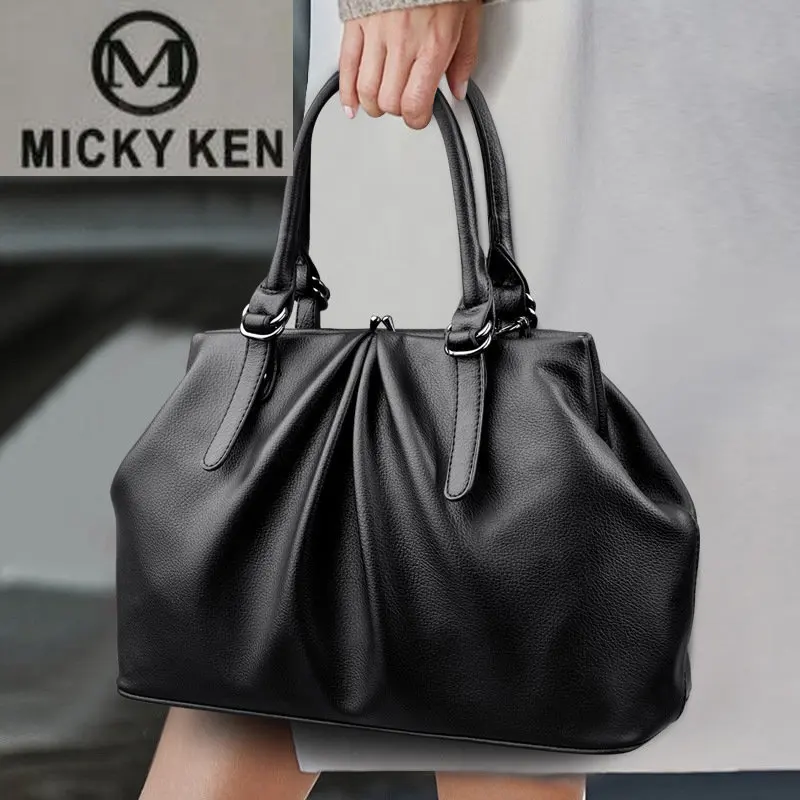 

Women Large Capacity Shoulder Crossbody Bags High Quality Soft Leather Ladies Handbags Luxury Designer Female2023