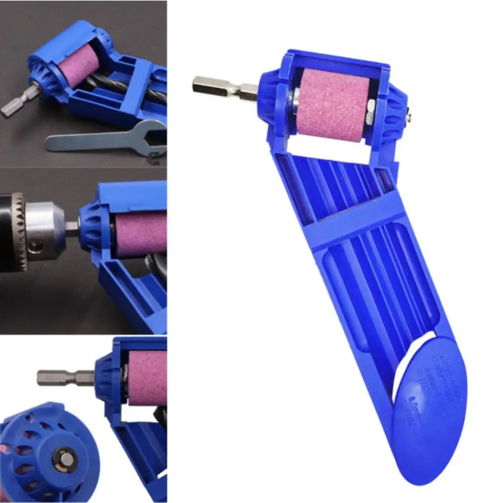 

Grinding Wheel Drill Bit Sharpener Nail Drill Bits Set Sharpener For Step Drill Accessories Portable Hand Tools